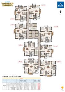 Project Image of 1292.0 - 2092.0 Sq.ft 2 BHK Apartment for buy in Aparna Wonderwoods