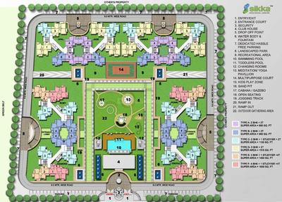 Project Image of 890.0 - 2150.0 Sq.ft 2 BHK Apartment for buy in Sikka Kaamya Greens