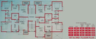 Project Image of 524.0 - 574.0 Sq.ft 1 BHK Apartment for buy in Amar Om Sai Residency