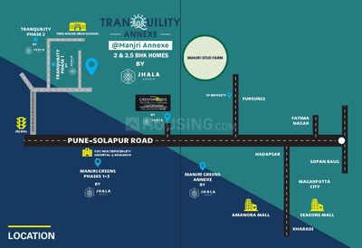 Project Image of 362.96 - 675.0 Sq.ft 1 BHK Apartment for buy in Jhala Tranquility Annexe C Wing