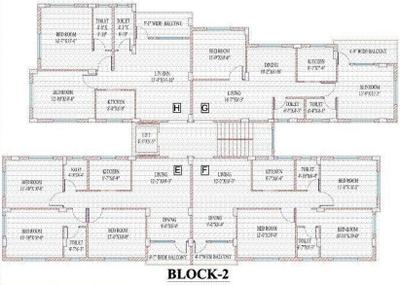 Project Image of 907.0 - 1094.0 Sq.ft 2 BHK Apartment for buy in Ambey Regent