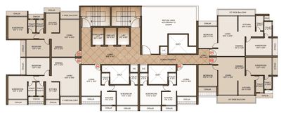 Project Image of 310.0 - 644.76 Sq.ft 1 BHK Apartment for buy in Amore Breeze Heights