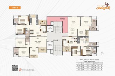 Project Image of 690.0 - 721.0 Sq.ft 2 BHK Apartment for buy in Venkatesh Anandmayi