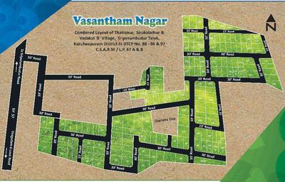 Project Image of 1800.0 - 2400.0 Sq.ft Residential Plot Plot for buy in Kamatchi Vasantham Nagar