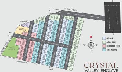 Project Image of 0.0 - 1350.0 Sq.ft Residential Plot Plot for buy in Crystal Valley Enclave