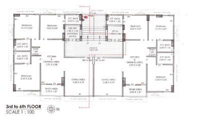 Project Image of 0.0 - 850.89 Sq.ft 3 BHK Apartment for buy in Raviratna Heights