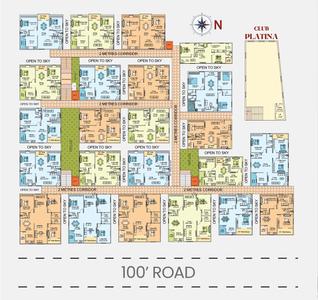 Project Image of 915.0 - 1675.0 Sq.ft 2 BHK Apartment for buy in NSKs Nikhil Krishna Platina
