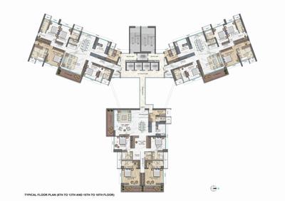Project Image of 2955.0 - 3600.0 Sq.ft 4 BHK Apartment for buy in Wadhwa Panorama