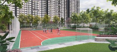 Project Image of 589.97 - 979.62 Sq.ft 2 BHK Apartment for buy in Godrej Tower 4 The Highlands Godrej City