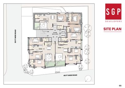 Project Image of 1177.79 - 1205.88 Sq.ft 3 BHK Apartment for buy in SGP Upasana Apartment
