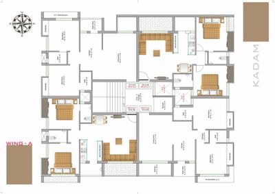 Project Image of 526.57 - 660.64 Sq.ft 2 BHK Apartment for buy in Balaji Kadam