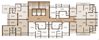 Project Image of 310.0 - 644.76 Sq.ft 1 BHK Apartment for buy in Amore Breeze Heights