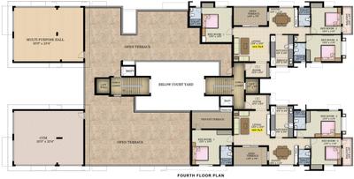 Project Image of 1374.0 - 1825.0 Sq.ft 3 BHK Apartment for buy in Navins Aaradhana