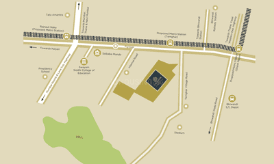 Project Image of 532.0 - 735.0 Sq.ft 1 BHK Apartment for buy in L M Tower