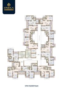 Project Image of 433.0 - 625.0 Sq.ft 1 BHK Apartment for buy in Omega Delight Heritage