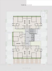 Project Image of 0.0 - 747.0 Sq.ft 2 BHK Apartment for buy in Sthapatya Residency