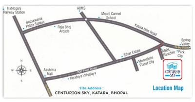 Project Image of 407.0 - 721.0 Sq.ft 1 BHK Apartment for buy in Centurion Sky