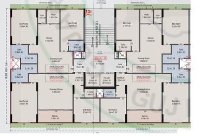 Project Image of 805.79 - 821.39 Sq.ft 2 BHK Apartment for buy in Shree Hari Sunsetu Sky