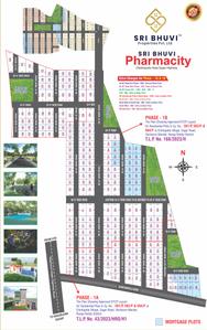 Sree Bhuvi Pharma City Layout Plan 1