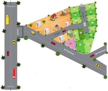 Project Image of 700.0 - 1844.0 Sq.ft Residential Plot Plot for buy in GP Homes Pearl Heritage