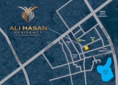Project Image of 382.44 - 483.3 Sq.ft 2 BHK Apartment for buy in Royal Ali Hasan Residency