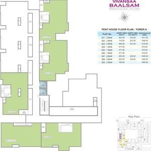 Project Image of 673.0 - 2769.0 Sq.ft 1 BHK Apartment for buy in Vivansaa Baalsam