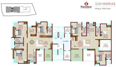 Project Image of 692.0 - 1173.0 Sq.ft 2 BHK Apartment for buy in Ravetkar Sukhniwas