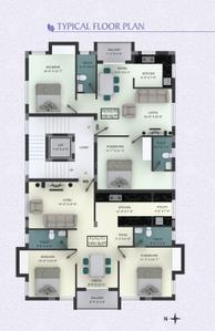 Project Image of 0.0 - 1056.0 Sq.ft 2 BHK Apartment for buy in Vikaan Sai Sastha