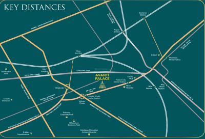 Project Image of 322.27 - 536.04 Sq.ft 1 BHK Apartment for buy in Arihant Avanti Palace