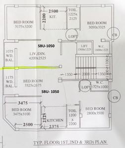 Project Image of 1050.0 - 1600.0 Sq.ft 2.5 BHK Apartment for buy in Bepari Lake View 5