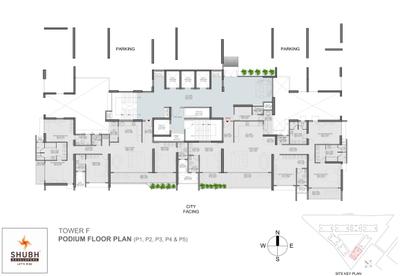 Project Image of 1106.0 - 3220.0 Sq.ft 3 BHK Apartment for buy in Shubh VEDA Tower E F G and Block 8