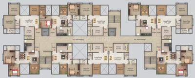 Project Image of 211.0 - 534.0 Sq.ft 1 BHK Apartment for buy in Pride Silver Crest Phase II Building B