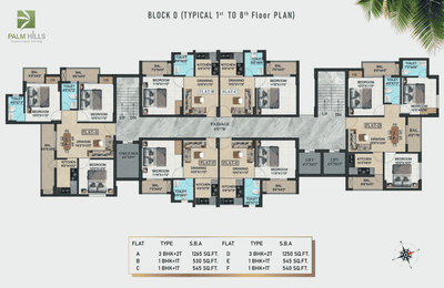 Project Image of 530.0 - 2870.0 Sq.ft 1 BHK Apartment for buy in NK Palm Hills