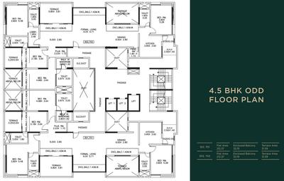Project Image of 0.0 - 2286.0 Sq.ft 4 BHK Apartment for buy in Kumar Privie Shiloh