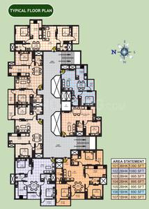 Project Image of 690.0 - 1390.0 Sq.ft 1 BHK Apartment for buy in Matha Panchadurga Residency
