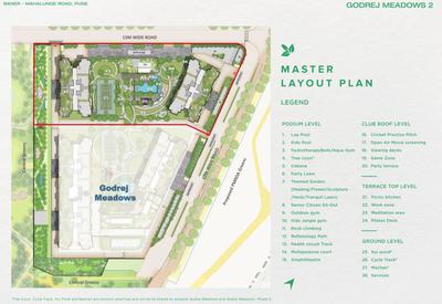 Project Image of 631.0 - 826.0 Sq.ft 2 BHK Apartment for buy in Godrej Meadows Phase 2