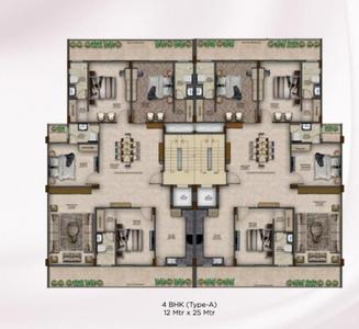 Project Image of 0.0 - 3240.0 Sq.ft 4 BHK Apartment for buy in Paramount Luxury Builder Floors 26