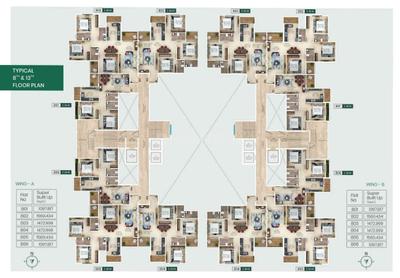 Project Image of 1097.81 - 2159.27 Sq.ft 2 BHK Apartment for buy in MD Heights