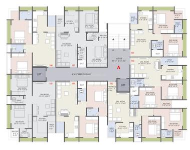 Project Image of 1175 Sq.ft 2 BHK Apartment / Flat for sale in Mahadev Nagar for Rs. 3575000