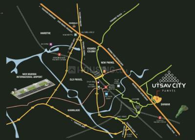 Project Image of 332.0 - 463.0 Sq.ft 1 BHK Apartment for buy in Utsav City Phase II