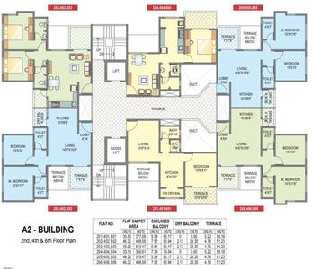 Project Image of 357.0 - 519.0 Sq.ft 1 BHK Apartment for buy in Mont Vert Sunshine Joy Phase 2