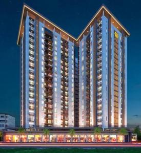 Project Image of 665.96 - 1142.37 Sq.ft 2 BHK Apartment for buy in Krisala 41 Cosmo Bldng B And D