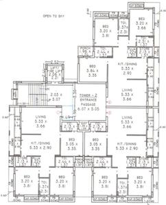 Project Image of 961.22 - 1014.28 Sq.ft 3 BHK Apartment for buy in Nand Vishram