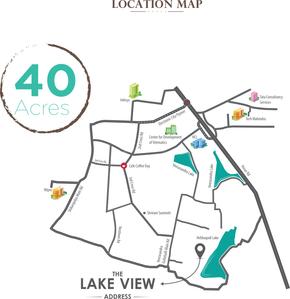 Project Image of 1500.0 - 2400.0 Sq.ft Residential Plot Plot for buy in The Address The Lake View Address Phase 3