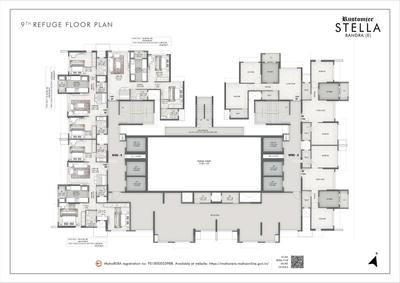 Project Image of 673.83 - 922.47 Sq.ft 2 BHK Apartment for buy in Rustomjee Stella