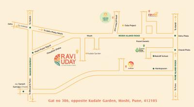 Project Image of 432.0 - 654.0 Sq.ft 1 BHK Apartment for buy in Ravi Uday
