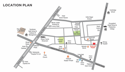 Project Image of 0.0 - 1825.0 Sq.ft 3 BHK Apartment for buy in R K Kedarnath Heights