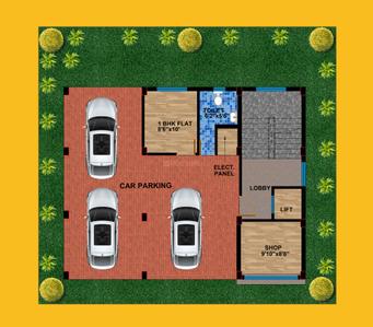 Oakside Apartment Cluster Plan 1