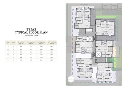 Project Image of 1277.0 - 1788.0 Sq.ft 3 BHK Apartment for buy in Purti Tatsam