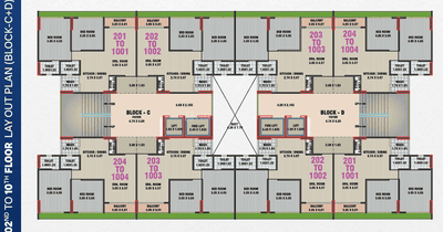 Project Image of 0.0 - 582.87 Sq.ft 2 BHK Apartment for buy in Sarthi Heritage 2